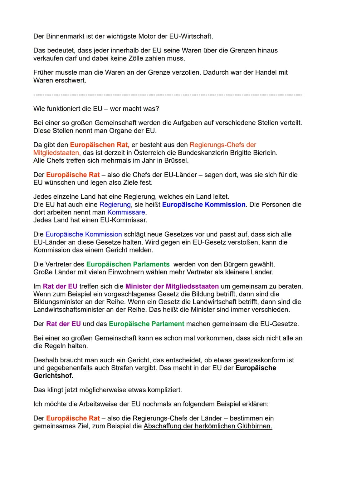 EUROPÄISCHE
UNION Referat EU
Herzlich willkommen!
Ich möchte euch heute die Europäische Union näher vorstellen.
Die Europäische Union ist ei