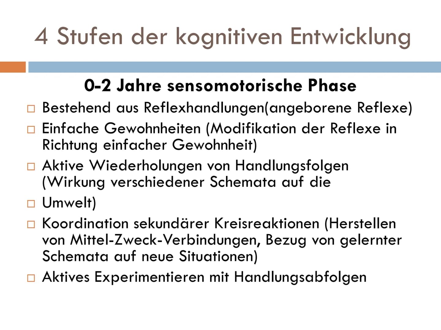 MODELL DER KOGNITIVEN
ENTWICKLUNG NACH JEAN
PIAGET Gliederung
1. Wer war Jean Piaget ?
2. 4 Stufen Modell der kognitiven
Entwicklung
3. Krit