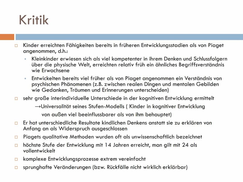 MODELL DER KOGNITIVEN
ENTWICKLUNG NACH JEAN
PIAGET Gliederung
1. Wer war Jean Piaget ?
2. 4 Stufen Modell der kognitiven
Entwicklung
3. Krit