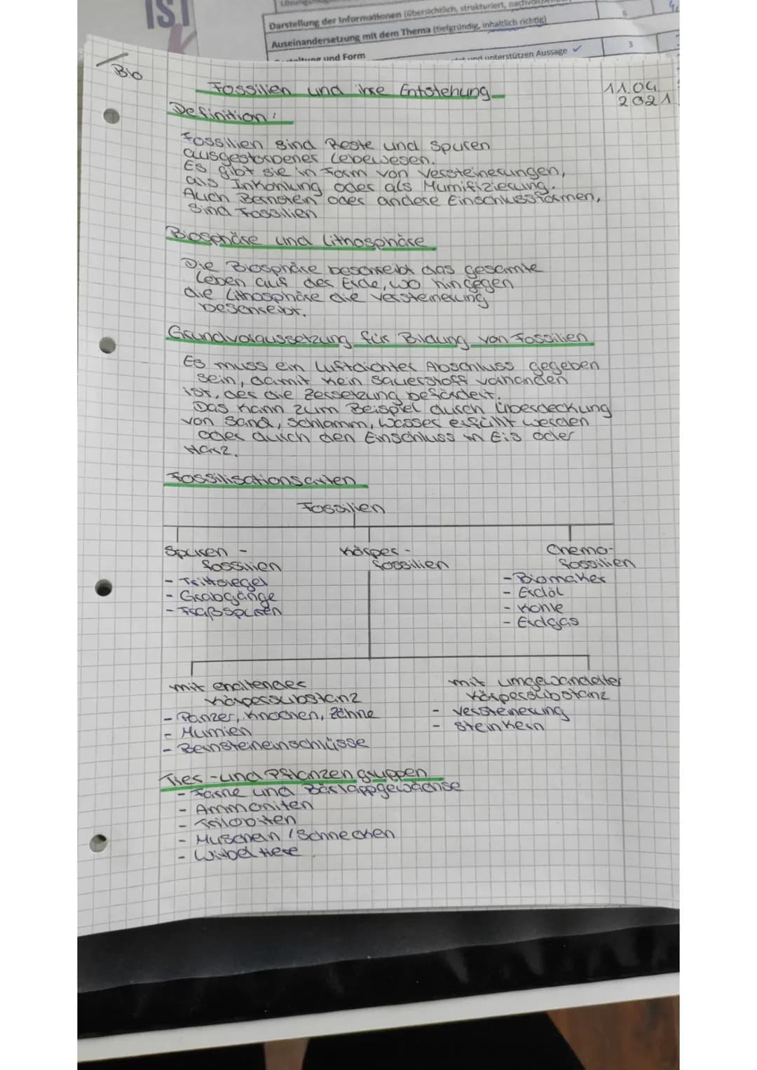 Darstellung der Informationen (übersichtlich, strukturiert, nachvol
Auseinandersetzung mit dem Thema (tiefgründig, inhaltlich richtig)
lng u