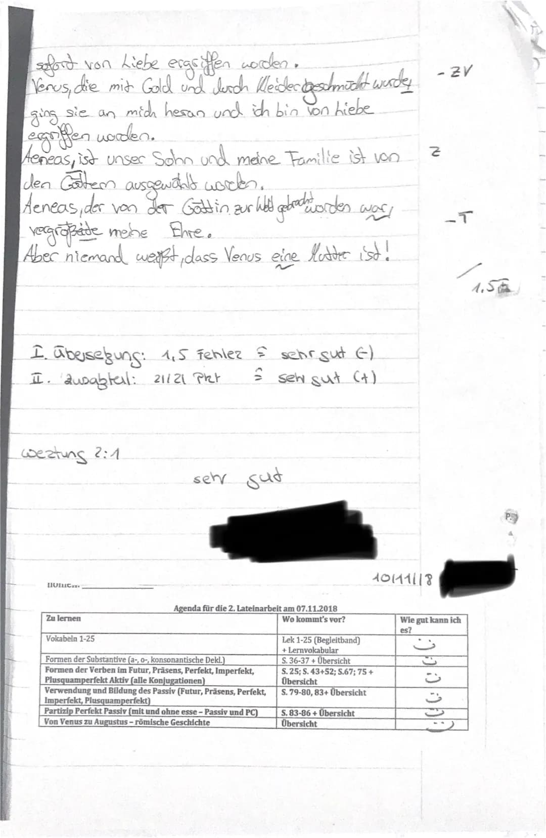 sofort von Liebe ergriffen worden.
Venus, die mit Gold und durch Kleider geschmücht wurde
sie an
mich heran und ich bin von Liebe
ging
ergri