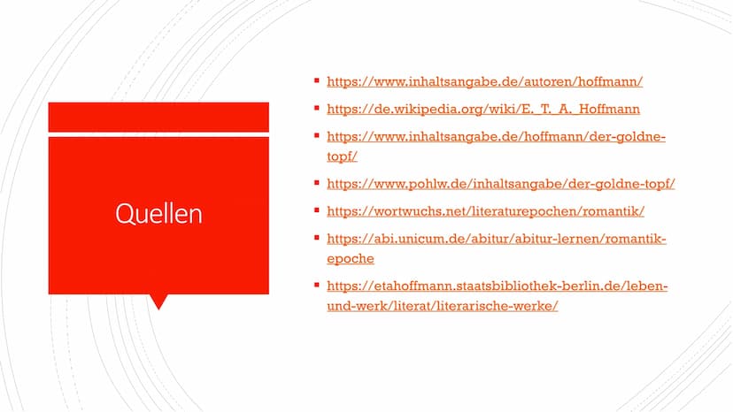 Der goldne Topf
E.T.A Hoffmann
2000 Gliederung
1. Der Autor
2. Infos zum Werk
3. Personenkonstellation
4. Inhalt
5. Vergleich mit Faust 1
6.