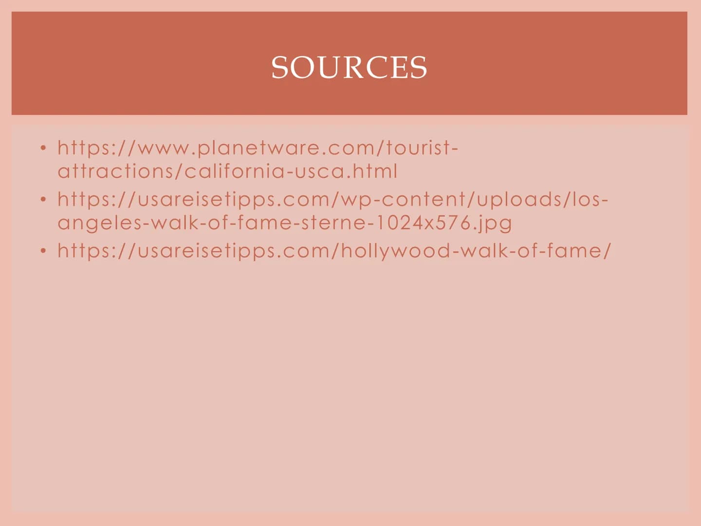 CALIFORNIA
Beatrice's English presentation Basic information
California on a map
The California flag
• Sights
●
●
TABLE OF CONTENTS
Hollywoo