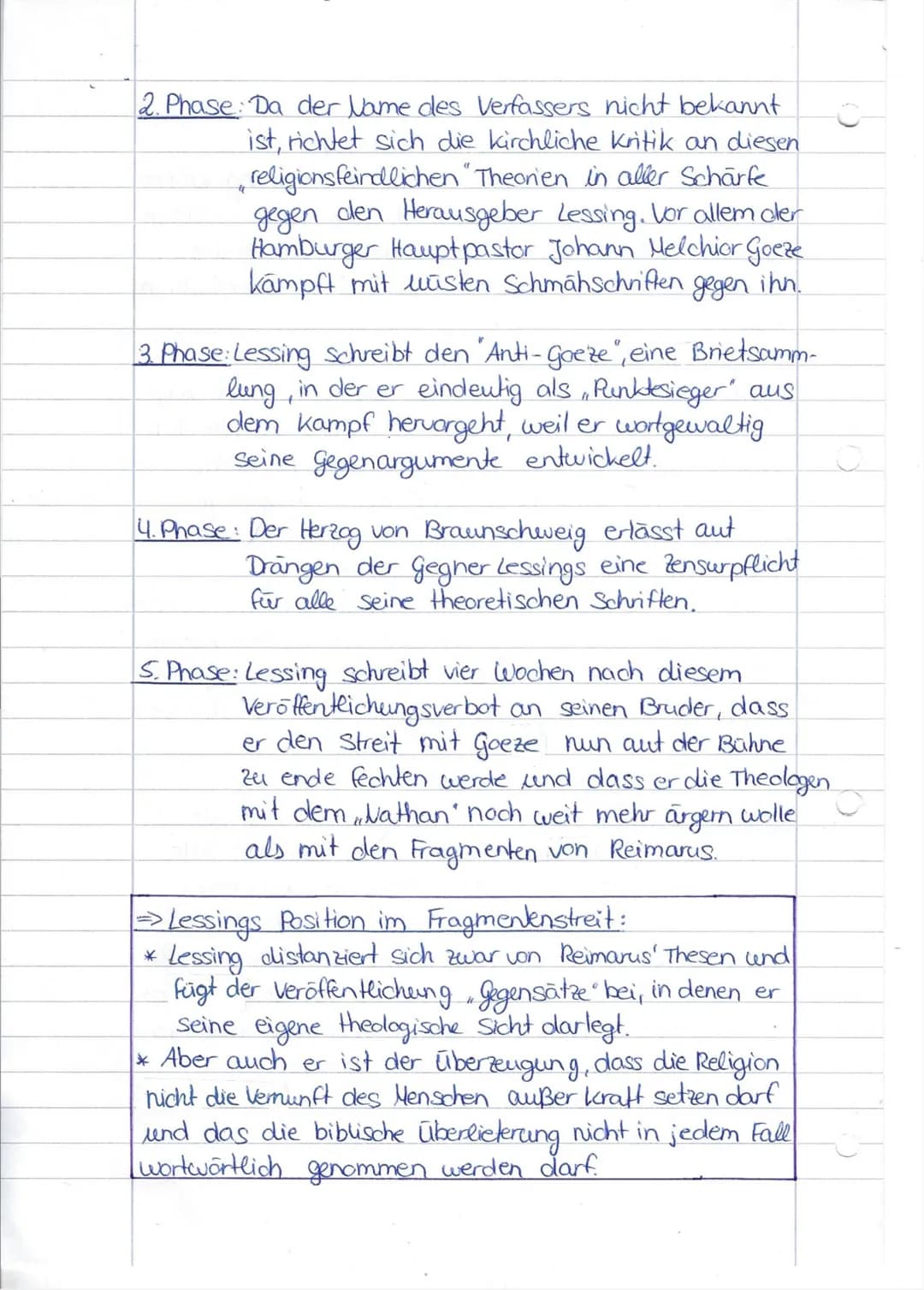 Aufbau einer Dramenanalyse
•Einleitung:
- Hinweise zu Text, aus dem die Szene stammt
- Ort, Zeit, Handlung, Personen.
- Kurze Inhaltsangabe
