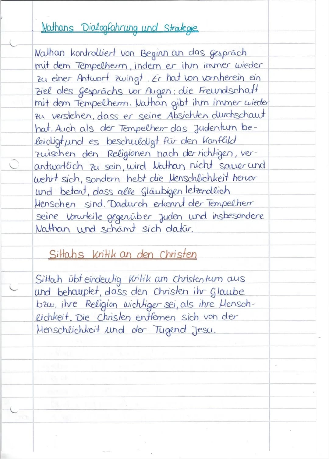 Aufbau einer Dramenanalyse
•Einleitung:
- Hinweise zu Text, aus dem die Szene stammt
- Ort, Zeit, Handlung, Personen.
- Kurze Inhaltsangabe
