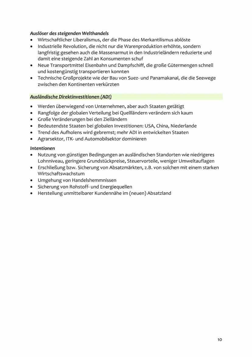 Geographie K1-2
Was ist Globalisierung?
Die Globalisierung ist der dynamische Prozess einer weltweiten Integration von
Wirtschaftsbeziehunge