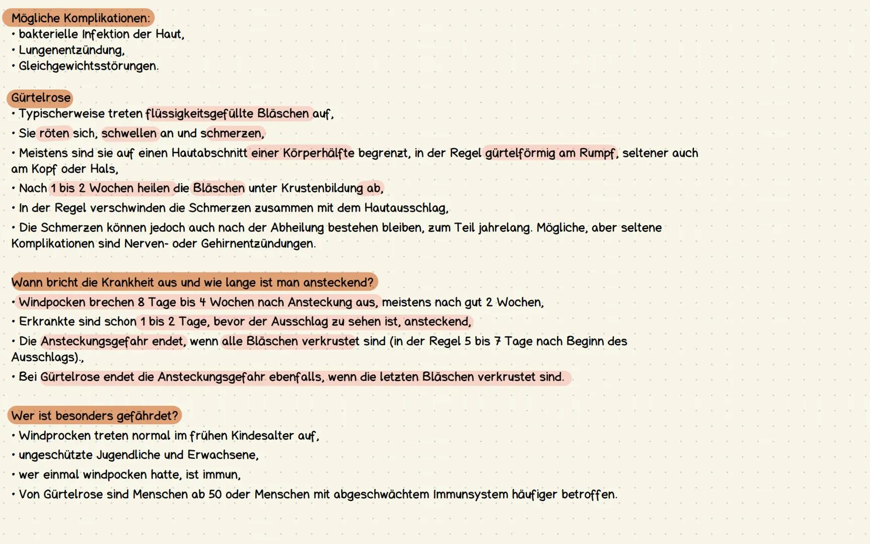 sind hoch ansteckend,
• Werden durch Varizella - Zoster Viren verursacht,
• viren bleiben schlummernd im Körper.
Wie werden sie übertragen?
