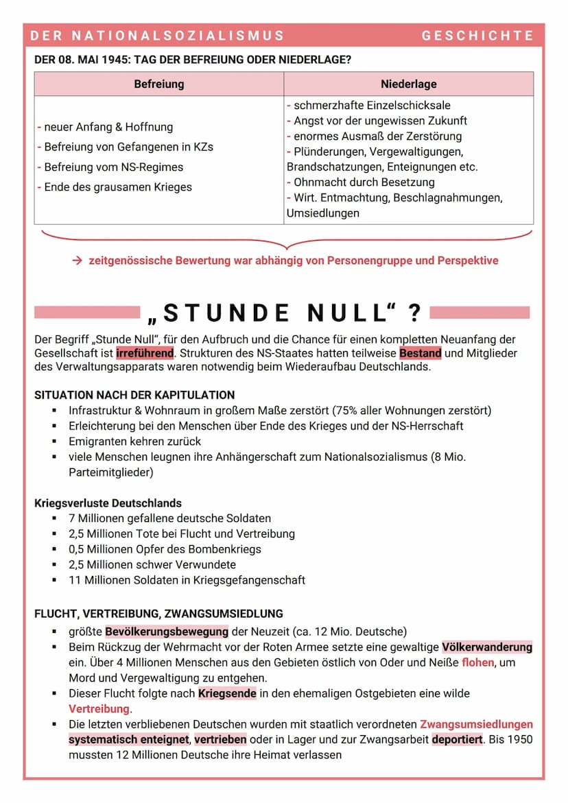 DER NATIONALSOZIALISMUS
,,Blitzkriege"
(1939-1941)
Phase
Kriegswende
(1941-1943)
Totale Niederlage
(1944/1945)
■
ZWEITER WELTKRIEG
■
■
Sept.