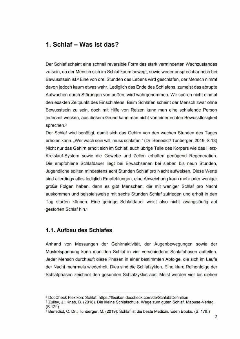 Beurteilung der Facharbeit Biologie zum Thema
Schlafstörungen - eine Untersuchung bei Jugendlichen an der
Note:
-Gesamtschule
Bei der Bewert