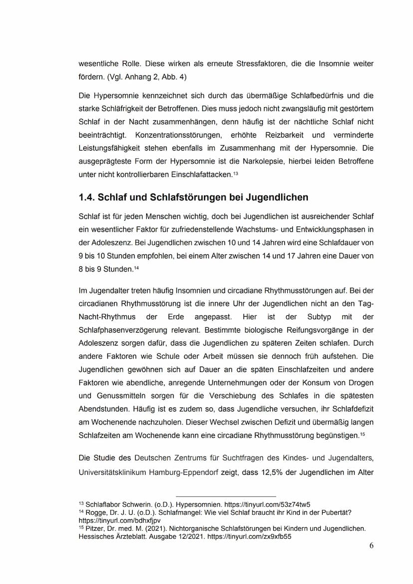 Beurteilung der Facharbeit Biologie zum Thema
Schlafstörungen - eine Untersuchung bei Jugendlichen an der
Note:
-Gesamtschule
Bei der Bewert