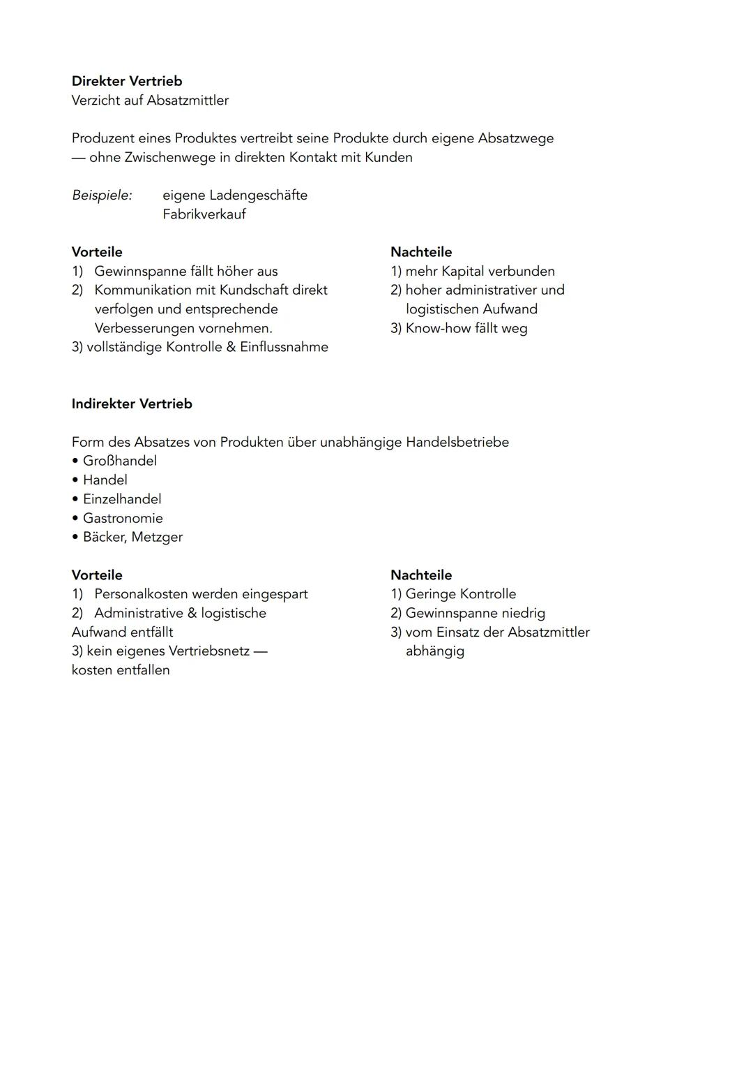 # DISTRIBUTIONSPOLITIK

Definition:
- Die Distributionspolitik beschäftigt sich damit, wie Waren & Dienstleistungen zum Kunden
gelangen.
- G