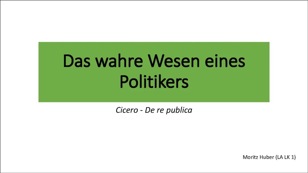 Cicero: Sein Leben, Werke & warum er wichtig ist heute