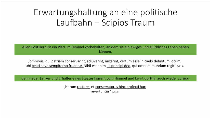 Das wahre Wesen eines
Politikers
Cicero - De re publica
Moritz Huber (LA LK 1) Übersicht
1. Beweggründe eines wahren Politikers
2. Ciceros E