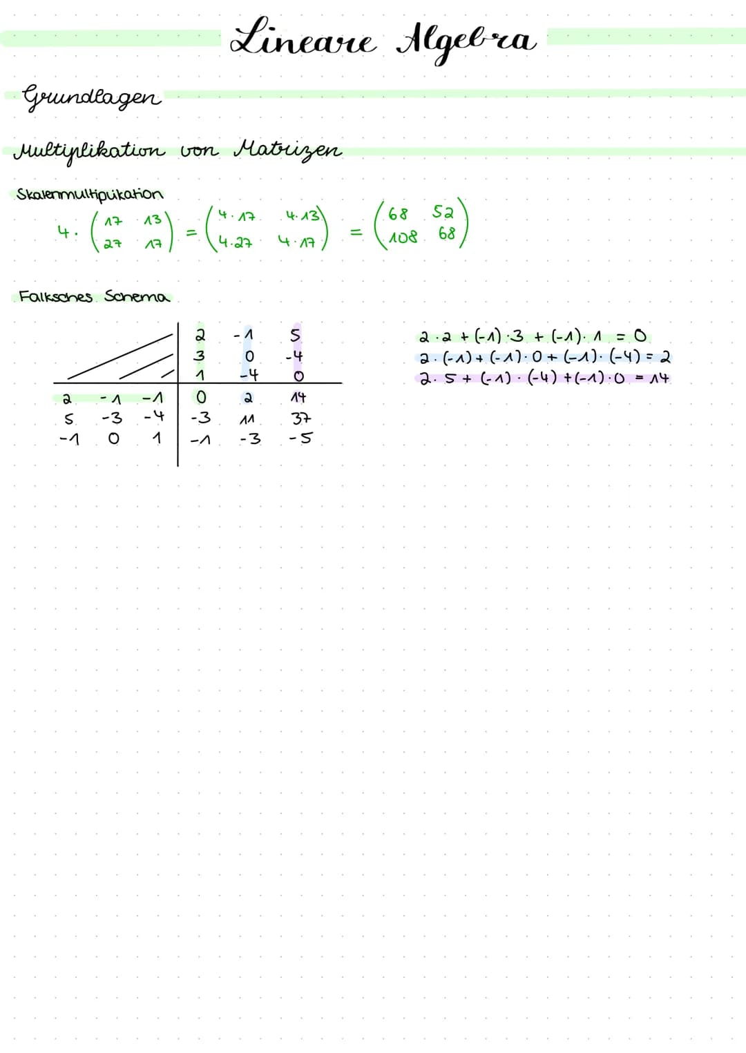Mathe Grundlagen
m = Zeile
a^^ A12
a₂₁ aaa
031
A =
a32 933
IMMER ERST ZEILE, DANN SPALTE
2x32 Zeilen & 3 Spalten.
Arten von Matrizen.
E =
A1