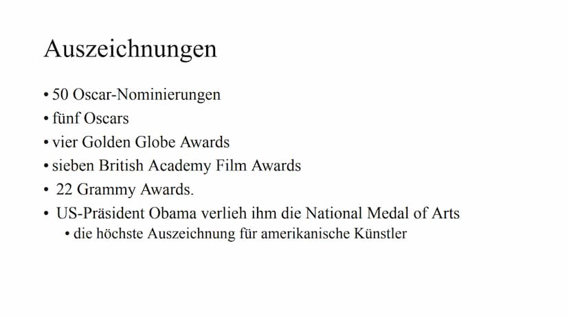 John Williams Werdegang
1932 in New York geboren
Vater: Orchestermusikers
• Mit drei Jahren lernte er Notenlesen
1955 besuchte die Juilliard