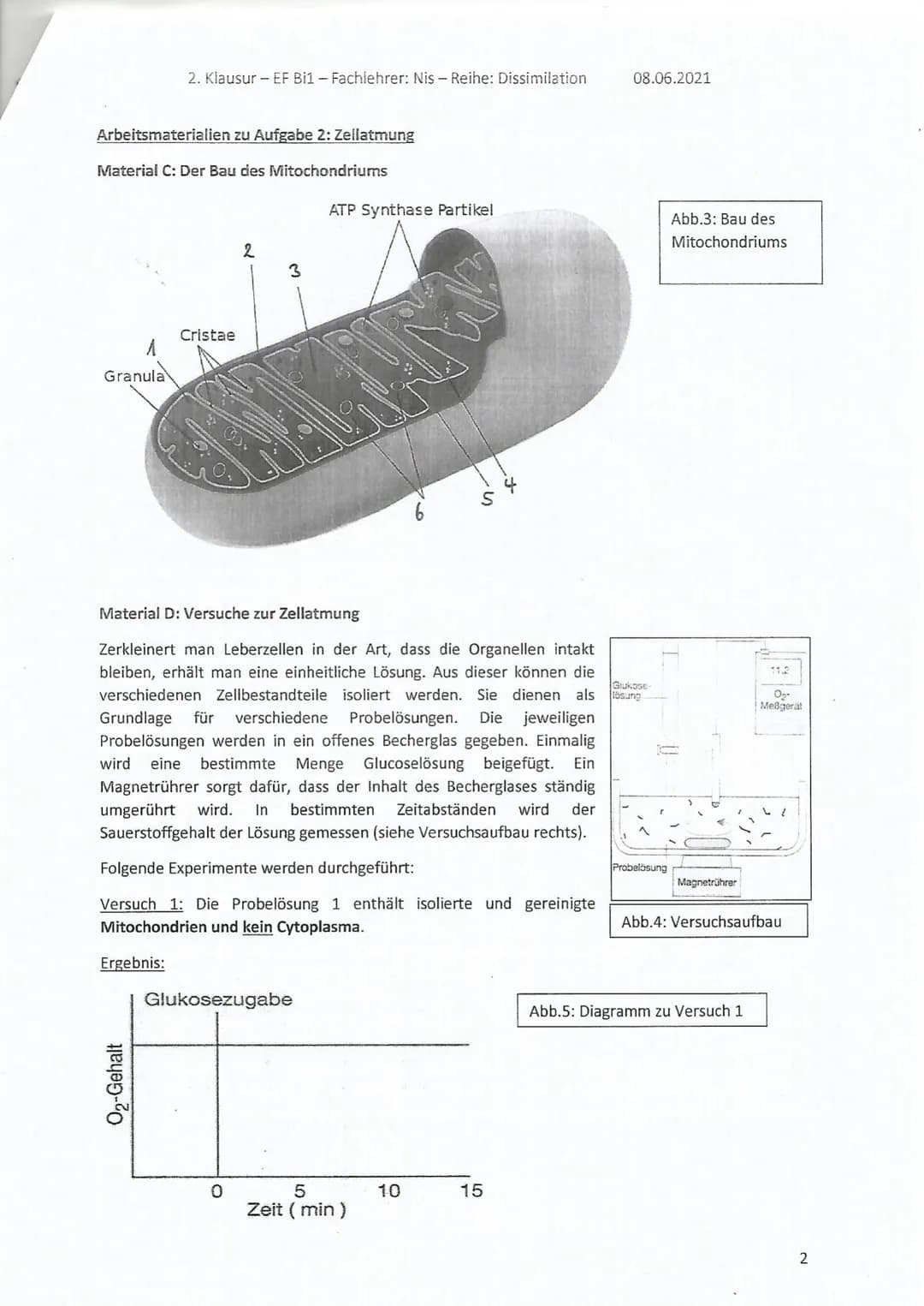 Name:
Laktat
[mmol/
Arbeitsmaterialien zu Aufgabe 1: Anpassungen an körperliche Anstrengungen
Material A: Laktatleistungskurven
5
4
3
2
4.
1