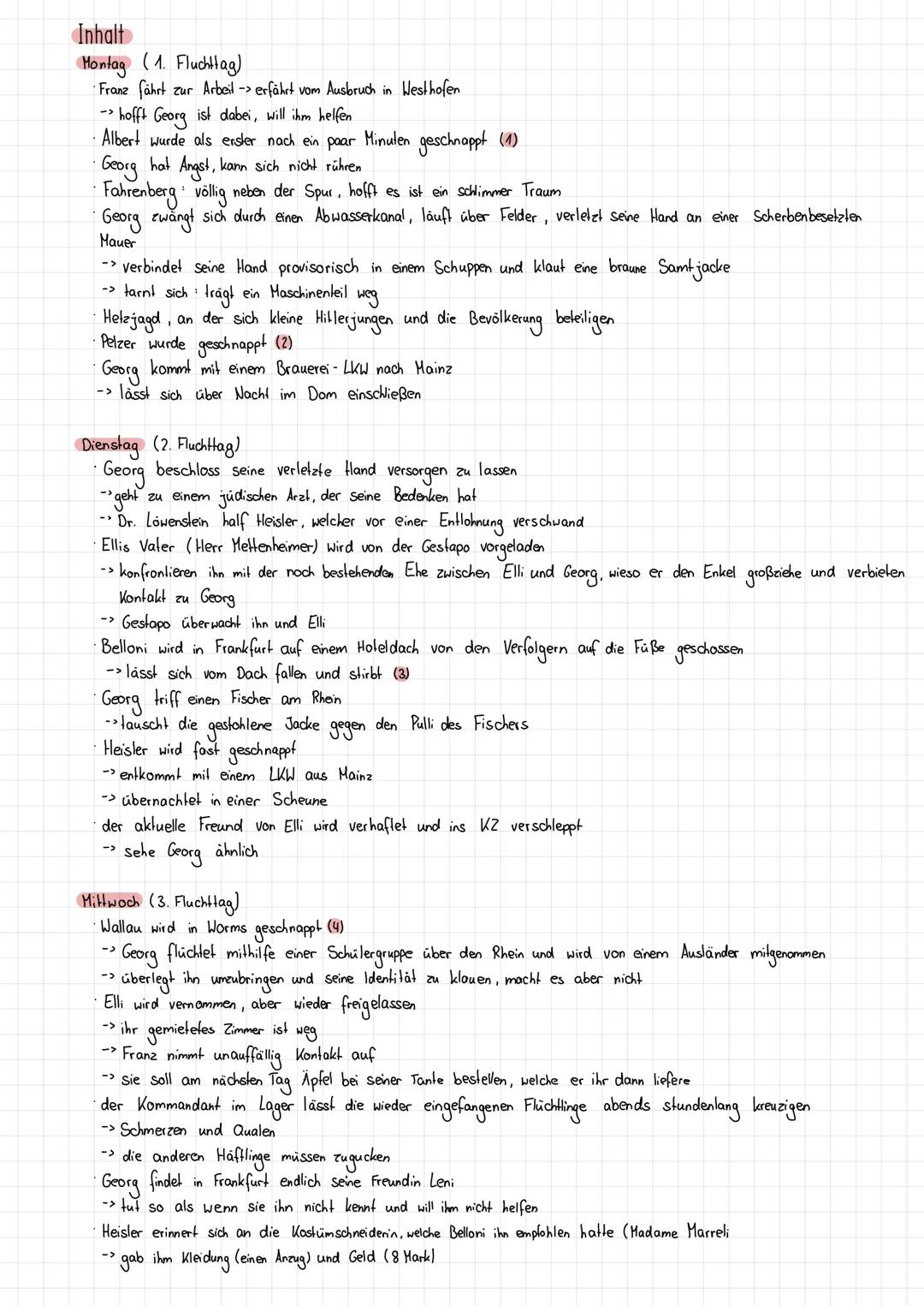 # Zusammenfassung "Das siebte Kreuz"

Handlung
- Oktober 1937
- Sieben Flüchtlinge Georg Heisler, Wallau, Beutler, Pelzer, Belloni, Füllgrab