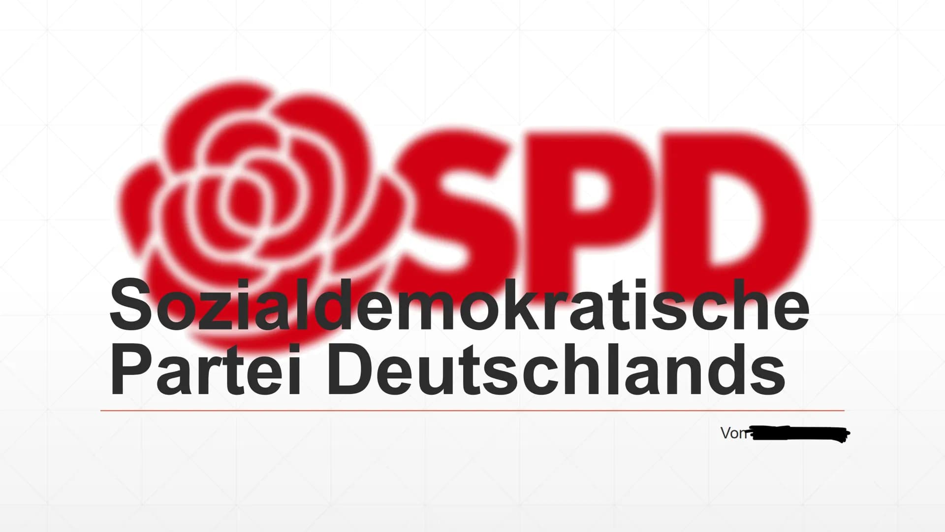 @SPD
Sozialdemokratische
Partei Deutschlands
Von INHALTSVERZEICHNIS:
1. Allgemeine Informationen
2.
Geschichte
3. Mitglieder
4. Olaf Scholz
