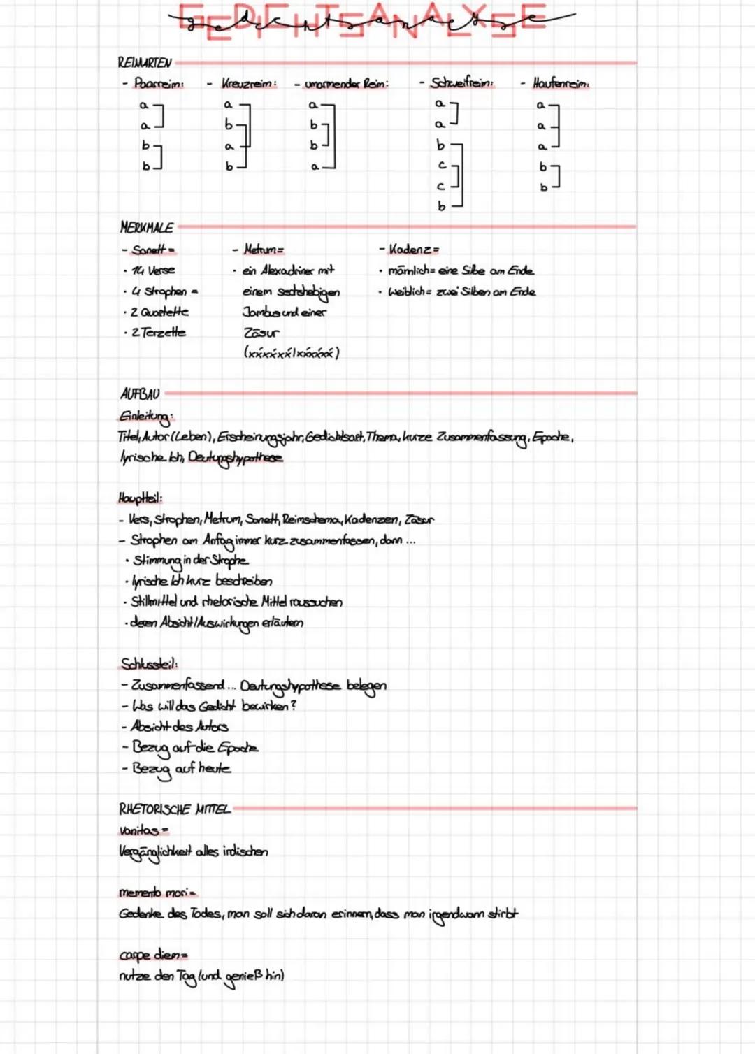 Stilmittel | Definition | Beispiel | Bewirkung
---|---|---|---
• Alliteration | aufeinanderfolgende Wörter mit selben Anfangsbuchstaben | ze