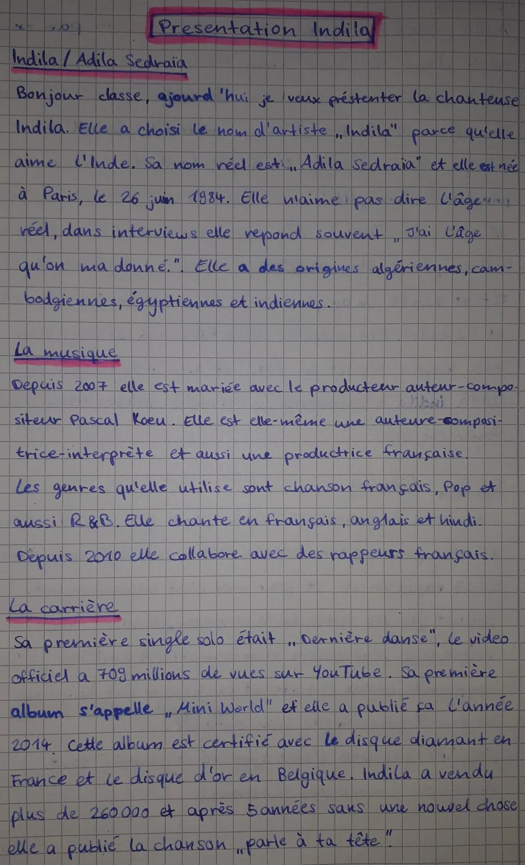 Tout savoir sur Indila : sa date de naissance, son mari et plus !