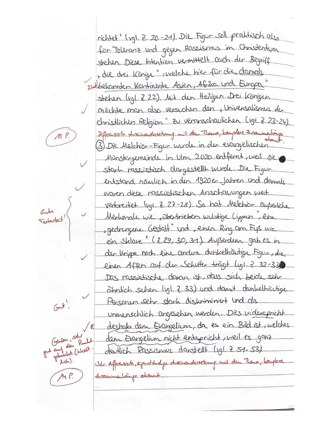 10relrk1
Aufgaben:
2. Kursarbeit
Name:
1. Stellen Sie das biblische Menschenbild aus Genesis 1 dar.
2. Arbeiten Sie aus M1 die kirchengeschi