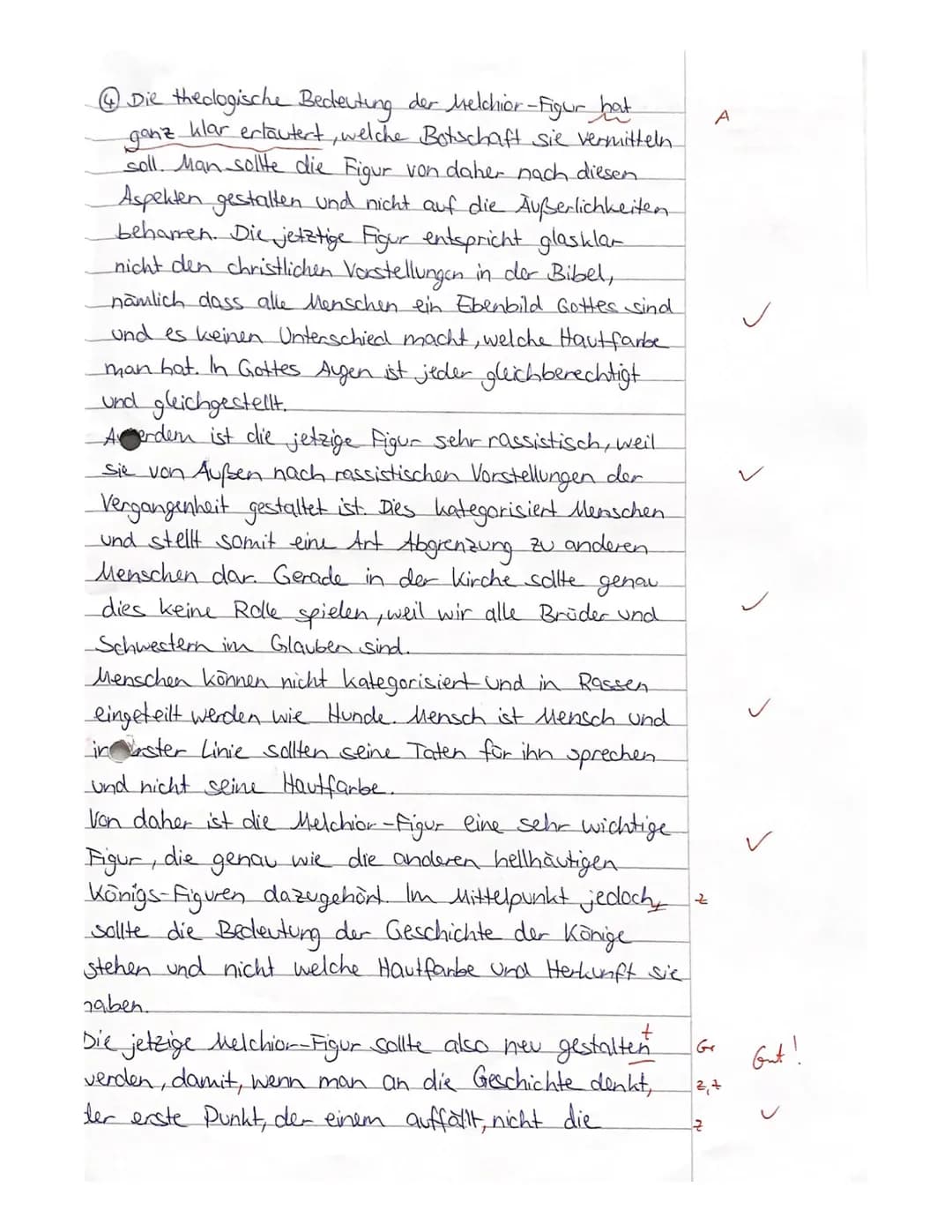 10relrk1
Aufgaben:
2. Kursarbeit
Name:
1. Stellen Sie das biblische Menschenbild aus Genesis 1 dar.
2. Arbeiten Sie aus M1 die kirchengeschi
