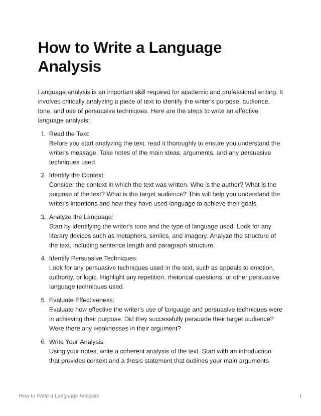 Know Language Analysis  thumbnail