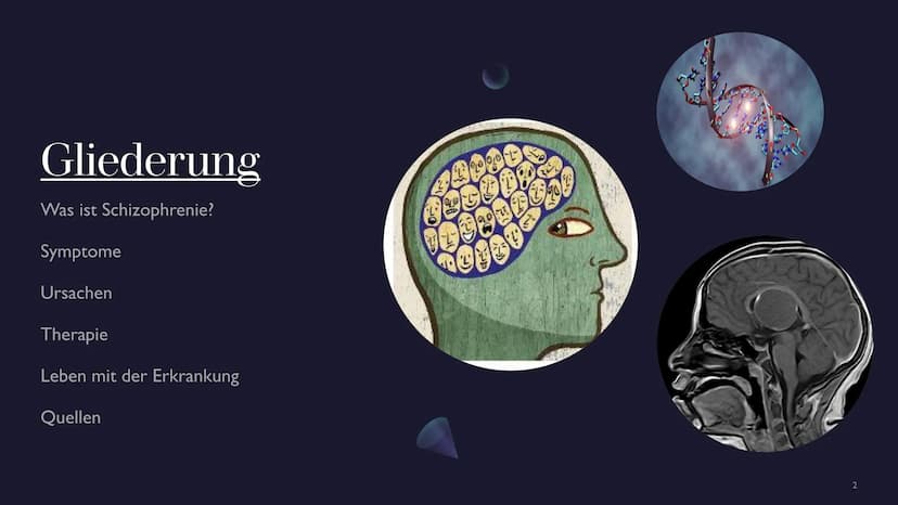 Was ist Schizophrenie?
●
●
●
●
●
●
●
●
●
Symptome:
●
●
●
Ursachen:
●
●
Schizophrenie Handout
Gedanken und Wahrnehmungen der Betroffenen verä
