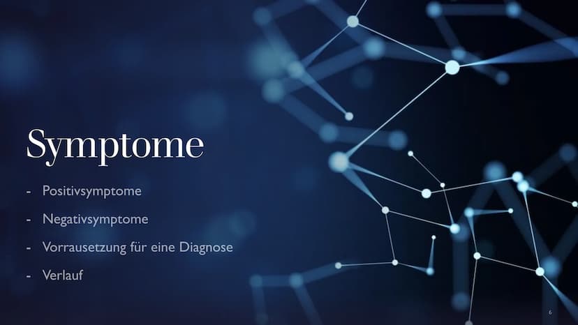 Was ist Schizophrenie?
●
●
●
●
●
●
●
●
●
Symptome:
●
●
●
Ursachen:
●
●
Schizophrenie Handout
Gedanken und Wahrnehmungen der Betroffenen verä