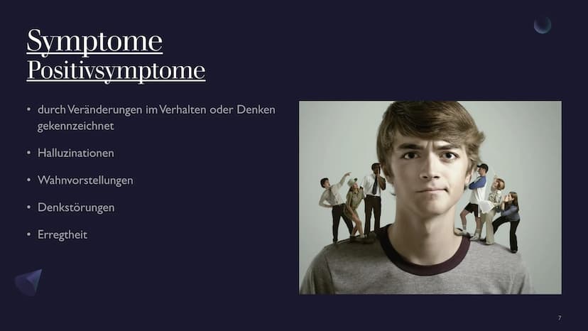 Was ist Schizophrenie?
●
●
●
●
●
●
●
●
●
Symptome:
●
●
●
Ursachen:
●
●
Schizophrenie Handout
Gedanken und Wahrnehmungen der Betroffenen verä