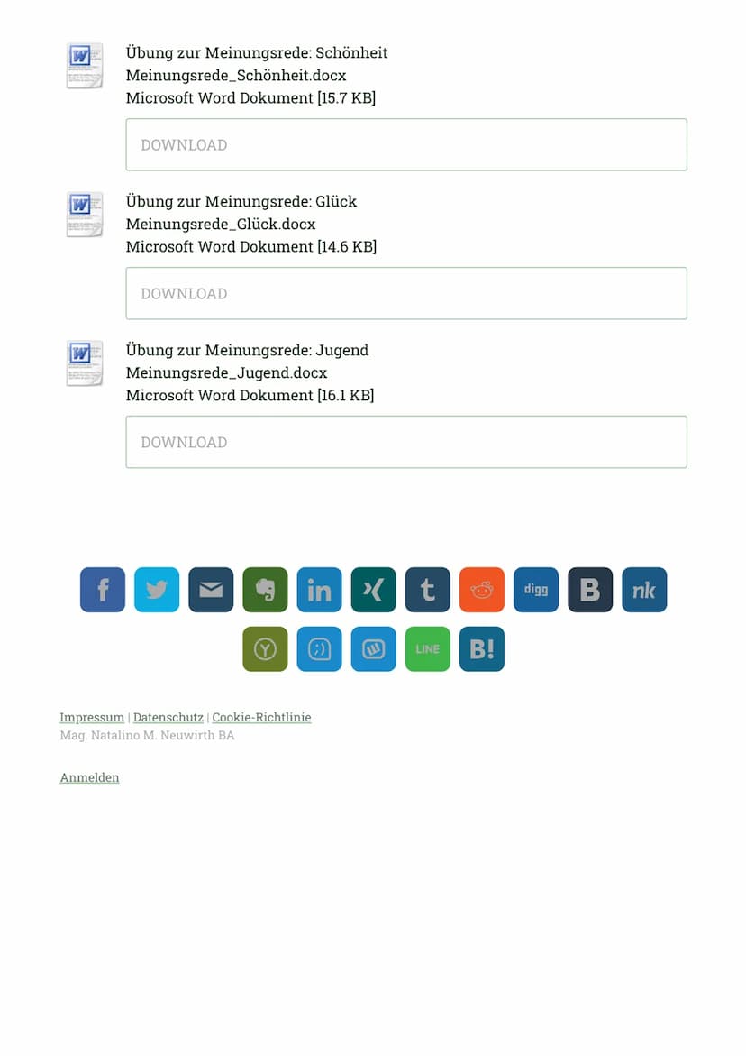 www.deutsche-grammatik.net
Grammatik, Rechtschreibung und Textsorten
sowie Literatur
Textsorten SRDP >> Meinungsrede
Die Meinungsrede
0 Defi