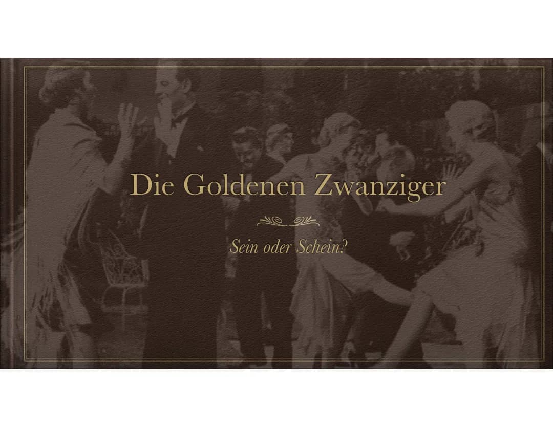 Die Goldenen Zwanziger: Zusammenfassung und Schattenseiten der 20er Jahre