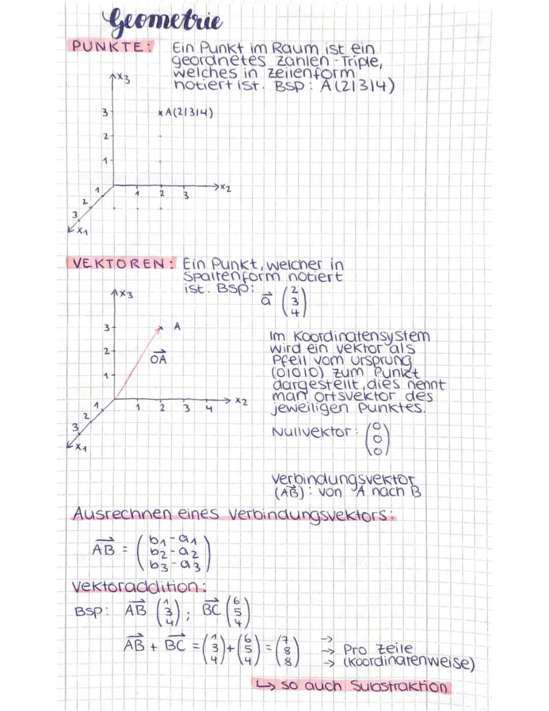 Geometrie (Alles zum Abi)