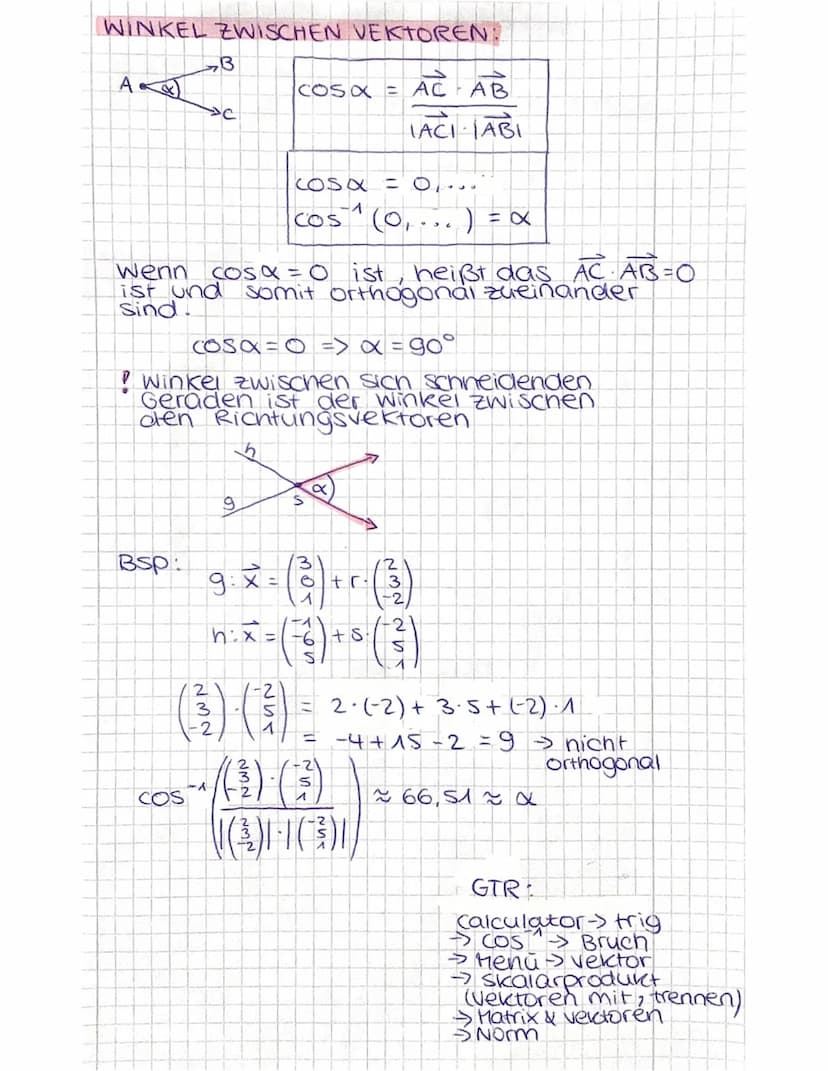 PUNKTE:
7x3
2
3
KX₁
3
2
1
X₁
Geometrie
1
3
2.
1
VEKTOREN: Ein Punkt, welcher in
Spaltenform notiert
ist. Bsp:
3
2
1x3
1
Ein Punkt im Raum is