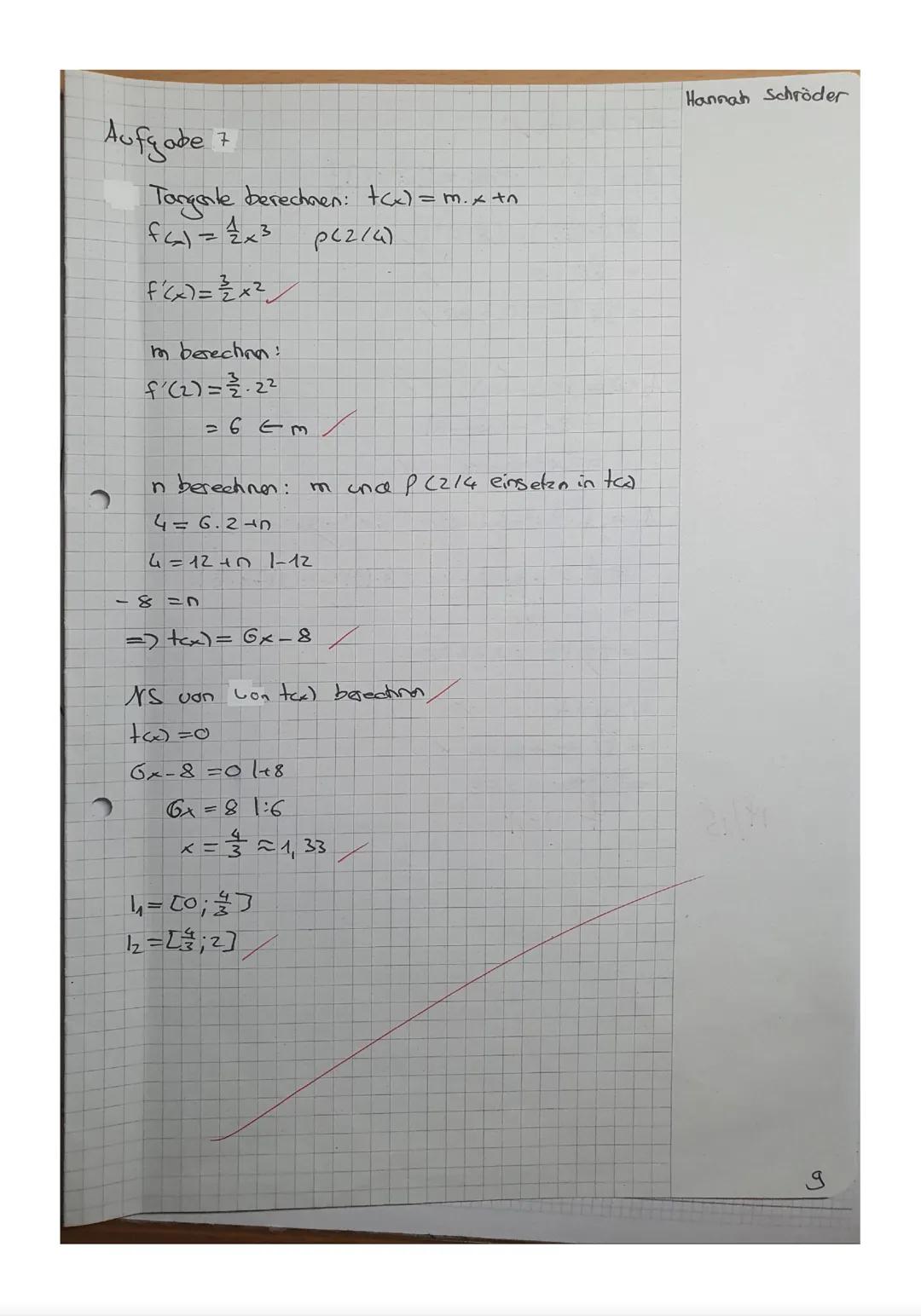 LK Mathematik Q1
2. Klausur
d) _ƒ(x)=x²-3x²+2x
443
Aufgabe 1)
Gib die Stammfunktionen an und vereinfache den Term:
a) f(x)=3x²-4x+7
X
a)
Hil