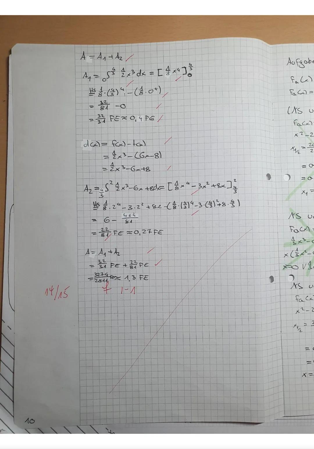 LK Mathematik Q1
2. Klausur
d) _ƒ(x)=x²-3x²+2x
443
Aufgabe 1)
Gib die Stammfunktionen an und vereinfache den Term:
a) f(x)=3x²-4x+7
X
a)
Hil