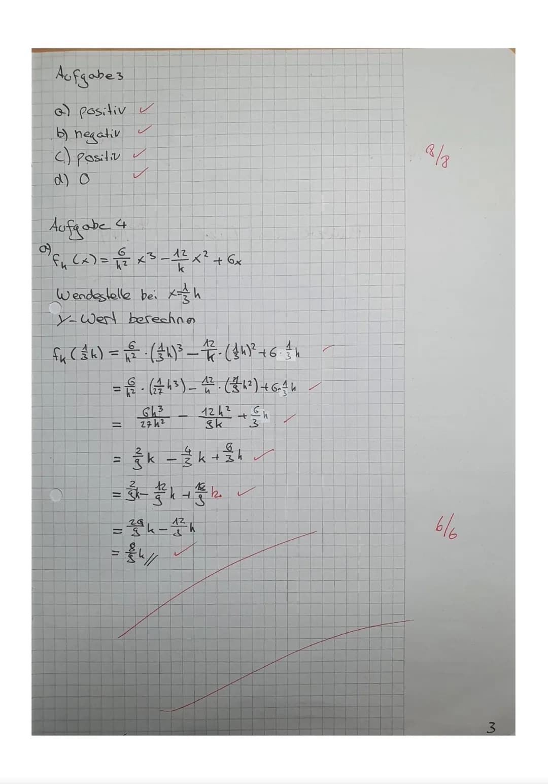 LK Mathematik Q1
2. Klausur
d) _ƒ(x)=x²-3x²+2x
443
Aufgabe 1)
Gib die Stammfunktionen an und vereinfache den Term:
a) f(x)=3x²-4x+7
X
a)
Hil