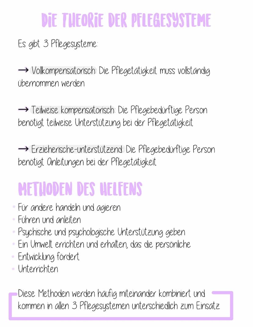 Das Pflegemobell nach DOROTHEA ORem
Das Pflegemittel setzt sich aus 3 Teiltheorie zusammen
Die Theorie der Selbstpflege
Die Theorie des Selb