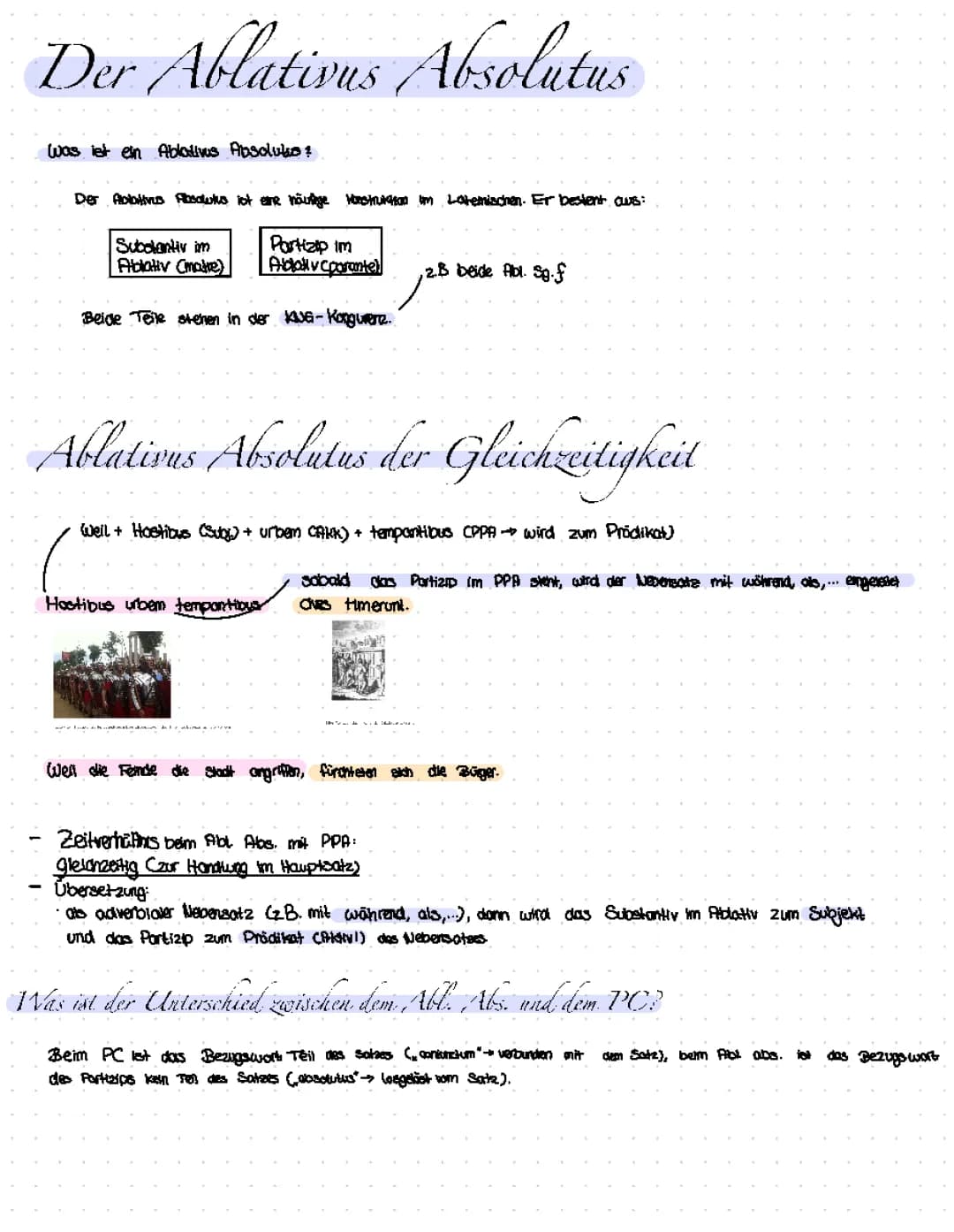 Ablativus Absolutus 