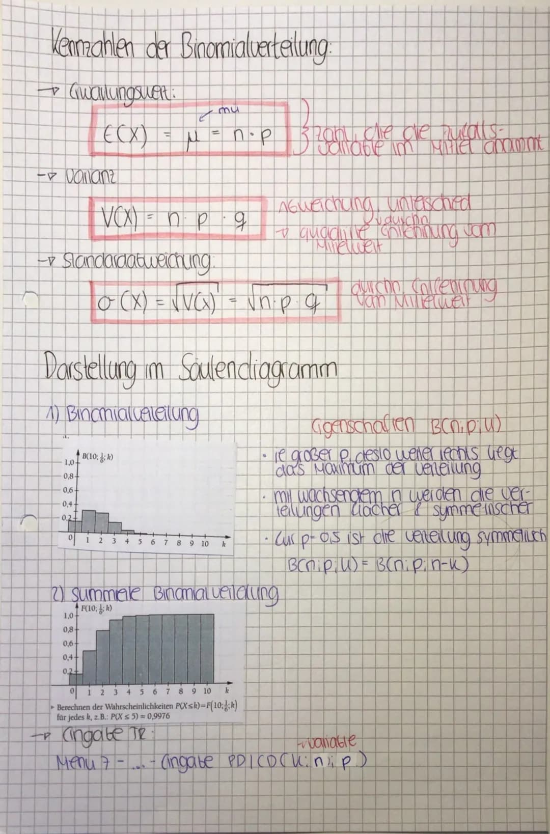 "D
Bernoulli-Versuch:
→ Bernoulli Experiment:
2 Zufallsexperiment, mit zwei mcgüchen Ausgangen
E = Tiefer fridg
- P(E) =P (Tieffer what)
€ =