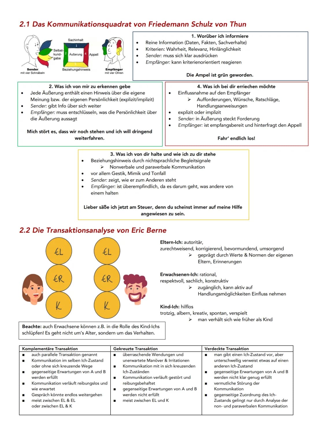 KOMMUNIKATIONSMODELLE 1.1 Was ist Kommunikation?
lat. ,,communicatio" = Mitteilung
Austausch von Mitteilungen
●
●
●
●
1.2 a) Was ist ein Kom