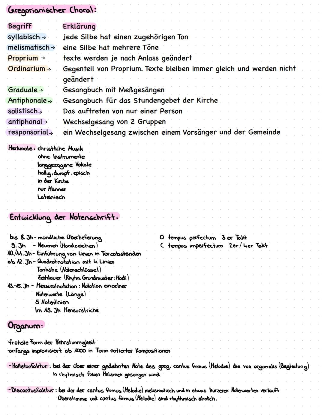 Rhytmik:
Metrum gleichmäßig pulsierender Grundschlag
Takt Gliederung des Metrums durch Betonungen z.B. (Betonung auf 1 & 3)
Rhythmus → Glied