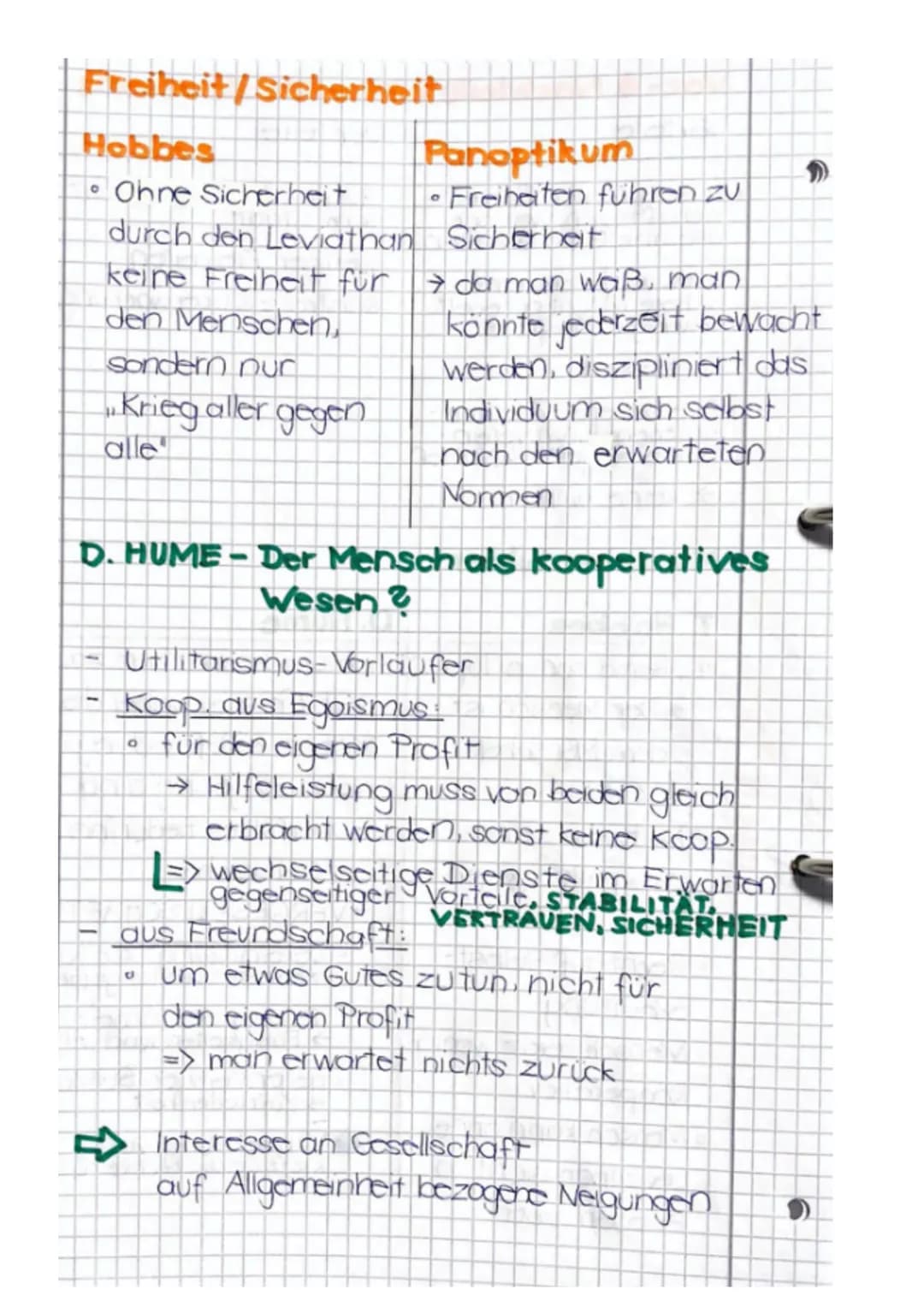 O
Vor- & Nachteile
Vorteile
aus gepragter Gemein-
schaftssinn, weil sich
alle ans Gleiche halten
• alles wird über eine
höhere Macht geregel