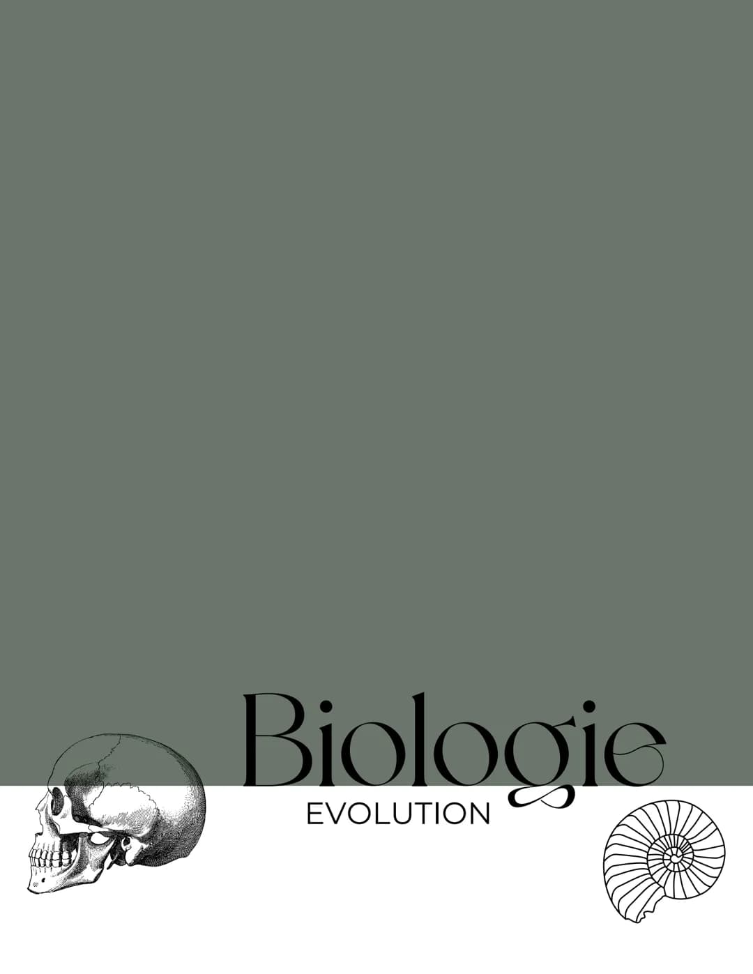 Biologie
EVOLUTION Evolution
Grundlagen evolutiver Verände-
rung
Art und Artbildung
Evolution und Verhalten
Evolution des Menschen
Stammbäum