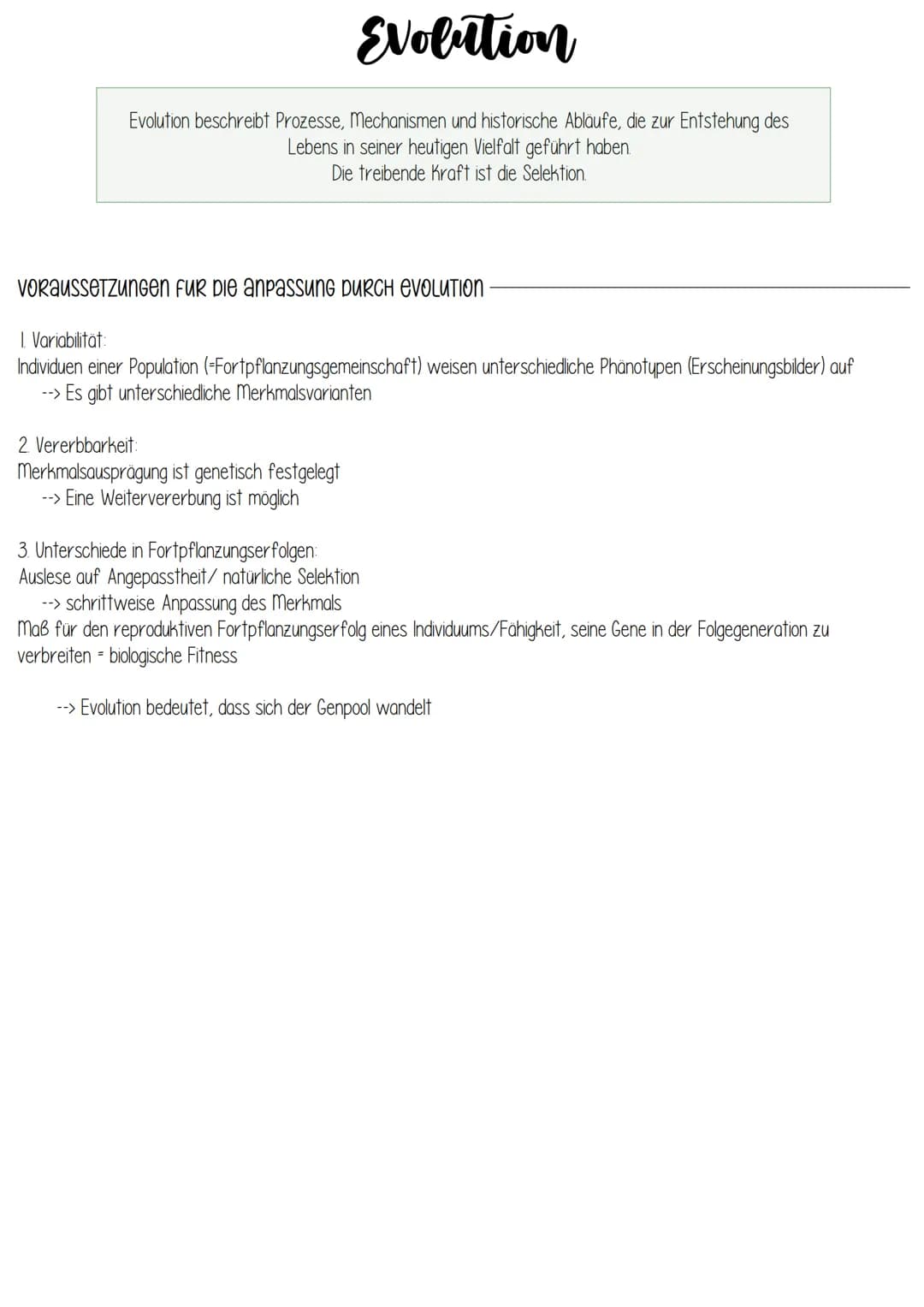 Biologie
EVOLUTION Evolution
Grundlagen evolutiver Verände-
rung
Art und Artbildung
Evolution und Verhalten
Evolution des Menschen
Stammbäum