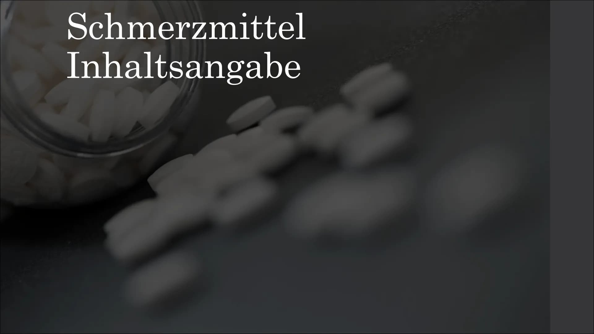 Schmerzmittel Schmerzmittel
Inhaltsangabe Schmerzmittel
Was sind Schmerzmittel und wofür werden sie
verwendet? Schmerzmittel
Was sind Schmer