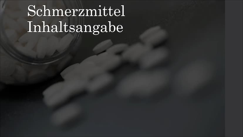 Schmerzmittel Schmerzmittel
Inhaltsangabe Schmerzmittel
Was sind Schmerzmittel und wofür werden sie
verwendet? Schmerzmittel
Was sind Schmer