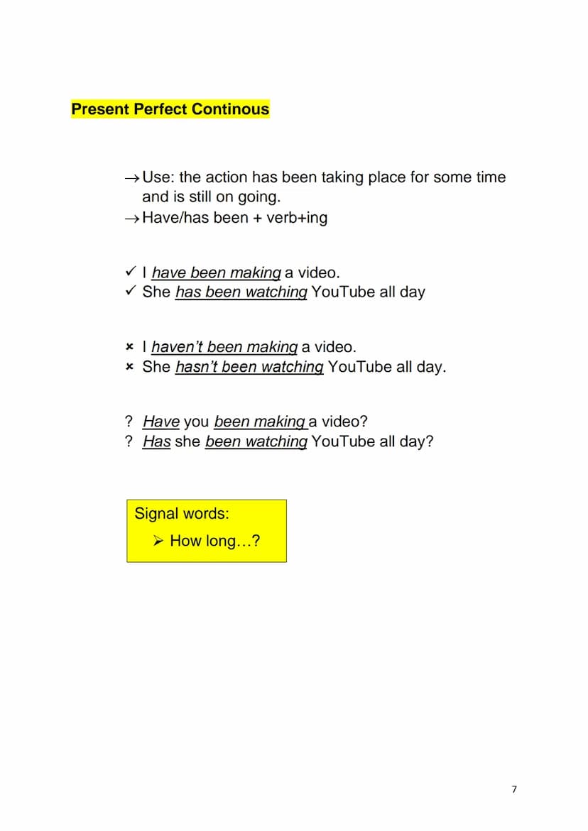 12
English
Tenses
0₂ Inhaltsverzeichnis
Overview...
Present Simple..
Present Continous..
Present Perfect..
Present Perfect Continous..
Past 