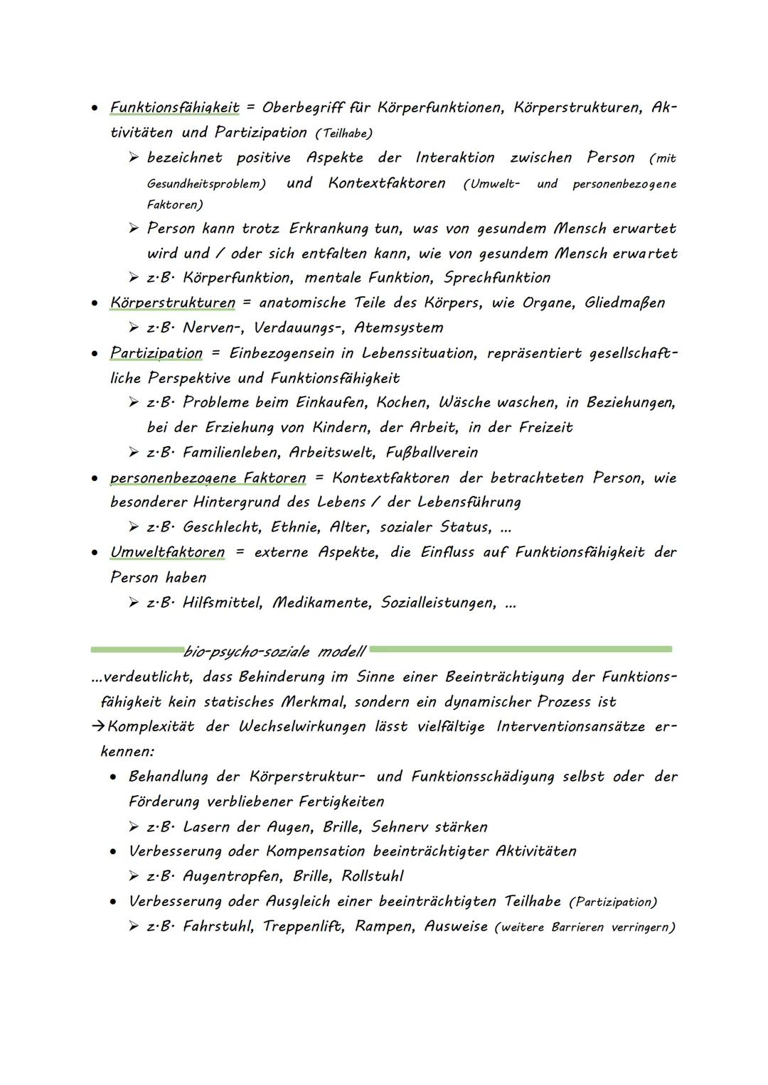BEHINDERUNG
• Definition ist abhängig vom Bezugssystem / Perspektive
• bio-psycho-soziale Betrachtungsweise (ICF-international classificatio