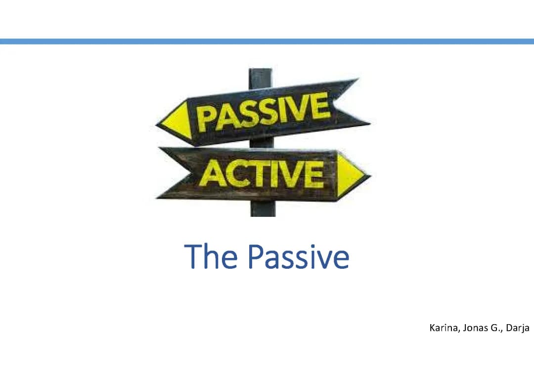 the passive
